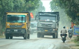 Chấn chỉnh hoạt động xe tải chở vật liệu trong nội đô