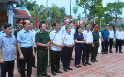 Phát huy truyền thống 'Uống nước nhớ nguồn' của dân tộc