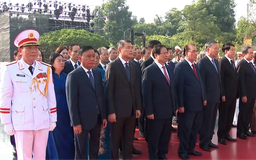 Lãnh đạo Đảng, Nhà nước tưởng niệm các Anh hùng liệt sĩ