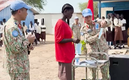 Những người lính mũ nồi xanh Việt Nam tham gia phòng, chống dịch Ebola