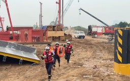 Công an Hà Nội diễn tập phương án cứu nạn trên sông