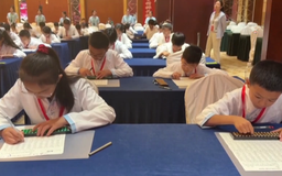 Cuộc thi bàn tính tại Sơn Tây, Trung Quốc