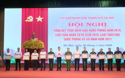 Hà Nội chú trọng triển khai sâu rộng, hiệu quả công tác quốc phòng