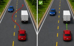 Cục CSGT đề xuất không cho mượn làn ngược chiều để vượt xe