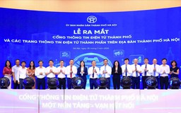 Hà Nội ra mắt Cổng thông tin, tích hợp 140 trang điện tử