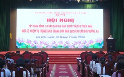 Hà Nội bồi dưỡng nghiệp vụ quản lý an toàn thực phẩm