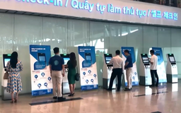 Sân bay Nội Bài mở thêm 4 kiosk sinh trắc học