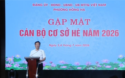 Phường Hồng Hà sơ kết một năm thực hiện chính quyền địa phương hai cấp