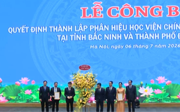 Học viện Chính sách và Phát triển mở hai phân hiệu mới