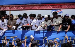 Đội tuyển Cape Verde trở về như những người hùng