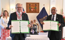 Australia và Fiji ký hiệp ước quốc phòng lịch sử