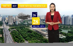 Dự báo thời tiết sáng | 08/07/2026