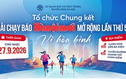Tổ chức Chung kết giải chạy Báo Hànộimới mở rộng lần thứ 51 Vì hòa bình