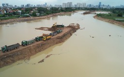 Đẩy nhanh tiến độ đưa hồ điều hòa Thụy Phương 2 về đích