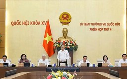 Khai mạc Phiên họp thứ tư của Ủy ban Thường vụ Quốc hội