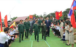 Nhiều hoạt động trong giao lưu biên giới hữu nghị quốc phòng Việt Nam - Lào