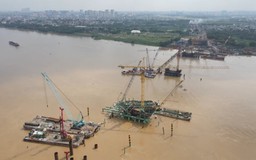 Tăng tốc thi công cầu Trần Hưng Đạo