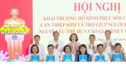Hà Nội ra mắt Mô hình phục hồi chức năng dựa vào cộng đồng