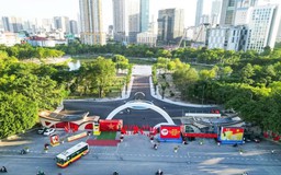 Tổ chức giao thông ba lớp tại phố ẩm thực Cầu Giấy