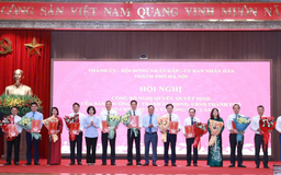 Thành phố Hà Nội công bố các quyết định về công tác cán bộ