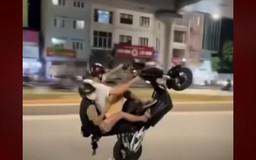 Xác minh nhóm thanh thiếu niên có hành vi 'bốc đầu xe'