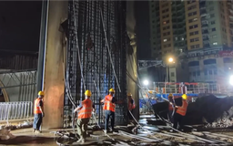 Đẩy nhanh tiến độ thi công tuyến metro Văn Cao - Hoà Lạc