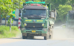 Vi phạm tải trọng gây mất ATGT tại xã Vĩnh Thanh