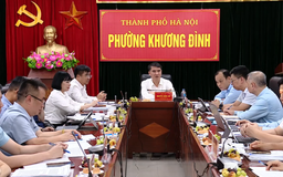Phường Khương Đình tập trung kiện toàn bộ máy, nâng cao chất lượng cán bộ