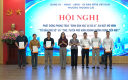 Phường Thượng Cát đẩy mạnh chuyển đổi số từ cơ sở