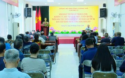Đưa nghị quyết đến với nhân dân