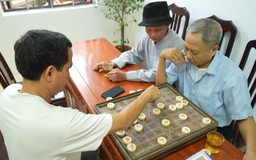 Buổi sáng tại nhà văn hóa thôn Vạn Điểm