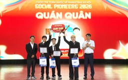 Marketing xã hội - Social Pioneers 2026: 'Vòng xoáy khởi sinh'