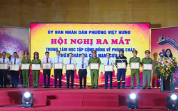 Phường Việt Hưng ra mắt Trung tâm PCCC và CNCH