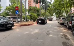 Xử phạt nhiều ô tô đỗ sai quy định trong khu dân cư