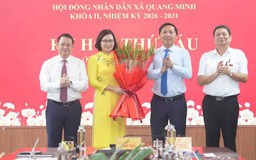 Xã Quang Minh kiện toàn chức danh Chủ tịch HĐND xã