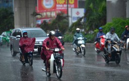 Cảnh báo mưa lớn khu vực thành phố Hà Nội