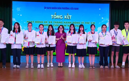 Phường Cửa Nam tổng kết Tháng hành động vì trẻ em