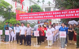 Cao điểm tổng vệ sinh môi trường phòng, chống sốt xuất huyết