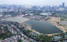 Hồ điều hòa tăng hiệu quả chống ngập, mở rộng không gian xanh