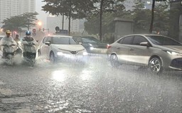 Sáng nay, Hà Nội tiếp tục có mưa dông diện rộng