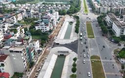 Đường Xuân Tảo đổi thay nhờ dự án chống ngập