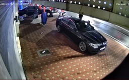 Dùng xe cải tiến trộm 4 mâm lốp BMW