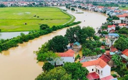 Nhiều sông trên địa bàn Hà Nội vượt báo động III