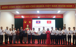Thúc đẩy hợp tác Mặt trận giữa hai Thủ đô Hà Nội - Viêng Chăn