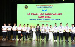 Học bổng Vallet tiếp sức học sinh, sinh viên bước vào năm học mới