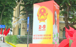 Đường phố Thủ đô thay áo mới chào mừng ngày lễ lớn