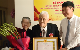 Ghi nhận cống hiến trọn đời của Đảng viên lão thành