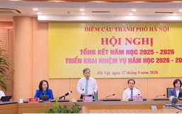 Hà Nội kiến nghị hoàn thiện cơ chế sau sắp xếp trường học