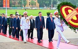 Lãnh đạo Đảng, Nhà nước vào Lăng viếng Chủ tịch Hồ Chí Minh
