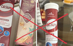 Cảnh báo về thực phẩm bổ sung Calsisure là hàng giả